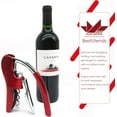 thumbnail image 3 of Professional Wine Opener With Integrated Foil Cutter And High Quality Lever Corkscrew, Effortless Cork Removal Tool For Any Size Wine Bottle In Three Seconds, 3 of 5