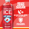 thumbnail image 3 of Sparkling Ice Life Savers Wild Cherry 17oz bottle *Zero Sugar, Naturally Sourced Colors & Flavors*, 3 of 6