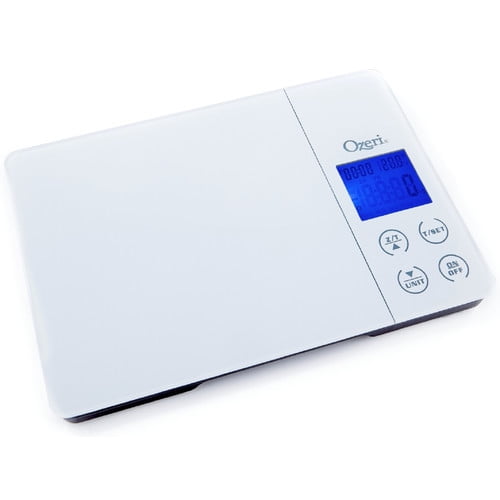 Ozeri Gourmet Digital Kitchen Scale with Timer, Alarm and Temperature