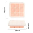 thumbnail image 2 of Silicone Freezer Mold Tray -Easy Release Ice Maker for Home Freezer, RV & Mini Fridge, 2 of 2