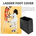 thumbnail image 3 of Pawsdot 2Set Ladder Foot Rubber Pads Ladder Bumpers Black for Construction, 3 of 5