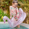 thumbnail image 3 of PVC Lifebuoy Smooth Children Swim Ring Resistente al desgaste Unisex para vacaciones de verano FLhrweasw Nuevo, 3 of 9