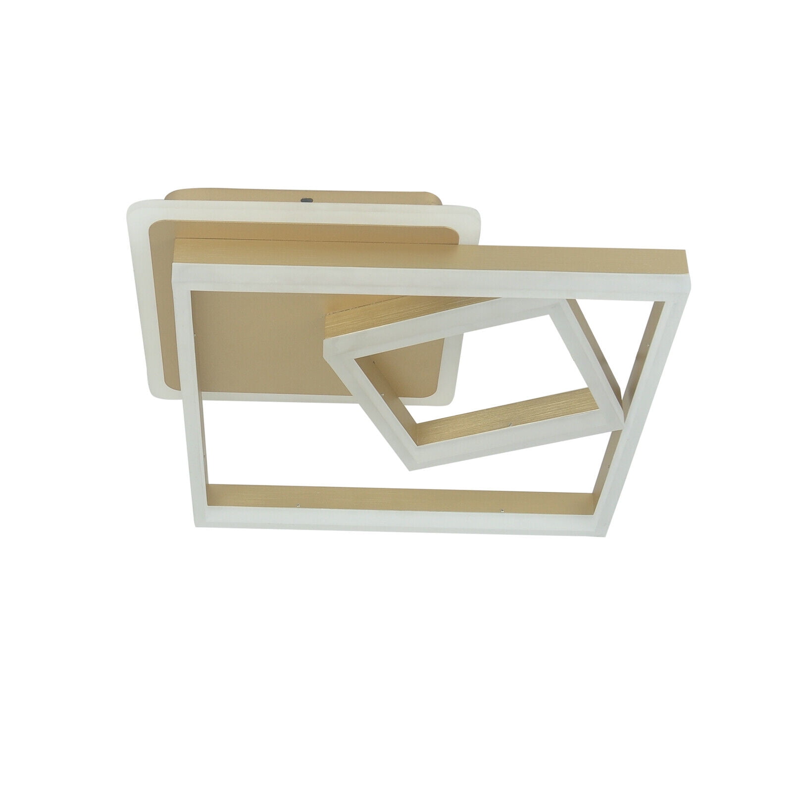 LED Modern Ceiling Light Flush Mount Kitchen Bedroom Light Fixture Square Lamp + Remote