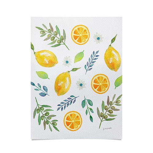 Society6 Tropical Wild Mango by Modern Art Print