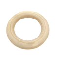 thumbnail image 3 of 10 Pcs Wooden Rings, Natural Wood Rings 55MM Unpainted Wooden Craft Rings DIY, 3 of 13
