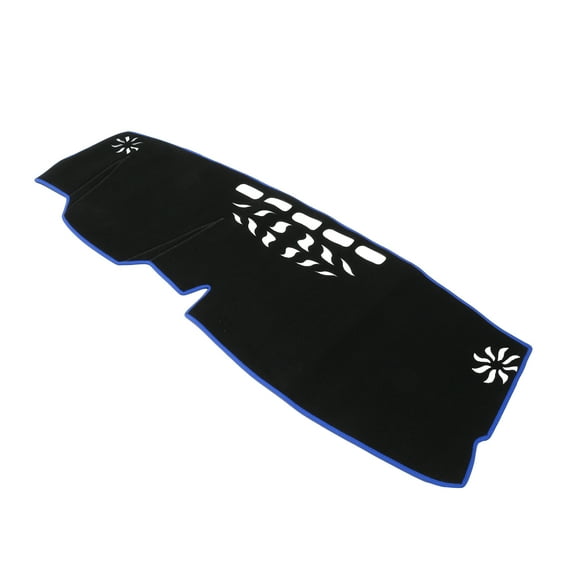 Unique Bargains Dash Cover for Audi A3 2021-2023 Center Console Dashboard Cover Mat Non-Slip Polyester Black 1 Pcs