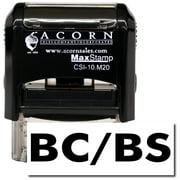 Self-Inking BC/BS Medical Stamp with Blue Ink