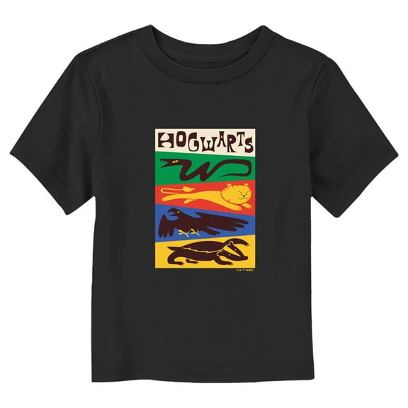 Harry Potter Abstract Mascots  Graphic T-Shirt