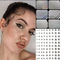 thumbnail image 1 of 7 acrylic diamonds, pearl diamonds, makeup diamonds, face decoration, watery diamonds, color eye makeup diamonds, 1 of 5