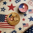 thumbnail image 2 of 250 Anniversary Keepsake, USA 250th Anniversary Commemorative Keepsake, 1776-2026 Patriotic Decorative Figurine Ornaments, Historical Collectible Room Showcase Decoration, 1.6In, 2 of 6