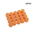 thumbnail image 3 of facefd 20 Pcs/ensemble Vis de Moyeu de Roue de Voiture Détachable Décorative Remplacement 16mm Hexagonale Universelle Vis de Pneu Protection Rouge Orange, 3 of 6