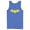 Royal Blue, variant on Men's Batman Winged Hero Symbol Tank Top Charcoal X Large