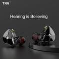 thumbnail image 2 of TRN ST1 1DD 1BA Hybrid In Ear Earphone without Mic, 2 of 8