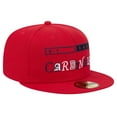 thumbnail image 3 of Men's New Era Red St. Louis Cardinals Ransom 59FIFTY Fitted Hat, 3 of 6
