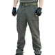 thumbnail image 1 of Pantalones largos para hombre, casuales, a la moda, sólidos, con múltiples bolsillos, cintura elástica y cremallera., 1 of 3