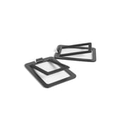 Kanto S2 Desk Top Speaker Stands Pair with 16 Degrees of Tilt & Foam, Black