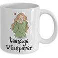 thumbnail image 2 of Teenage Whisperer Mug - Teenage Whisperer Gifts - 15oz Coffee Mug, 2 of 4