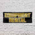 thumbnail image 5 of Equipment Rental Banner Sign 36 Inch x 96 Inch | 13 oz Vinyl with Metal Grommets | Heavy-Duty Single-Sided Outdoor Durable Printed High-Quality Weatherproof | Made in the USA, 5 of 6