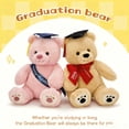 thumbnail image 5 of Tezituor 17.7'' Graduation Teddy Bear 2026 Stuffed Animal with Doctoral Cap and Sash Graduation Stuffed Bear Plush Toy, 5 of 6