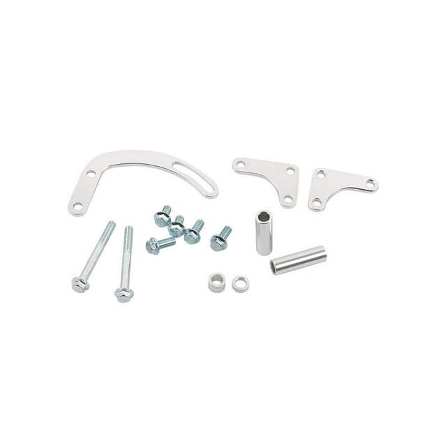 Soporte De Bomba De Dirección Asistida De Repuesto Para Motores Sb Chevy 283 305 327 350 383 400 Con Bomba De Agua Larga O Corta, Color Negro Serendint VI007270-00