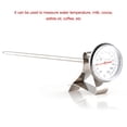 thumbnail image 2 of Yeacher Milk Coffee Instand Read 2-Inch Dial Thermometer,Best For The Coffee Drinks,Chocolate Milk Foam Lengthened Probe Hanging Mode, 2 of 8