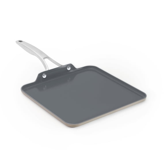 Plancha cuadrada Calphalon Premier de cerámica antiadherente de 28 cm