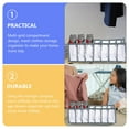 thumbnail image 6 of Qijita Jeans Drawer Organizer 7-grid Mesh Clothes Storage Organizer for Wardrobe, 6 of 6