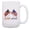Flags, variant on Distorted American Flag - 2026 Independence Celebration Gift - Ceramic Mug - 11oz