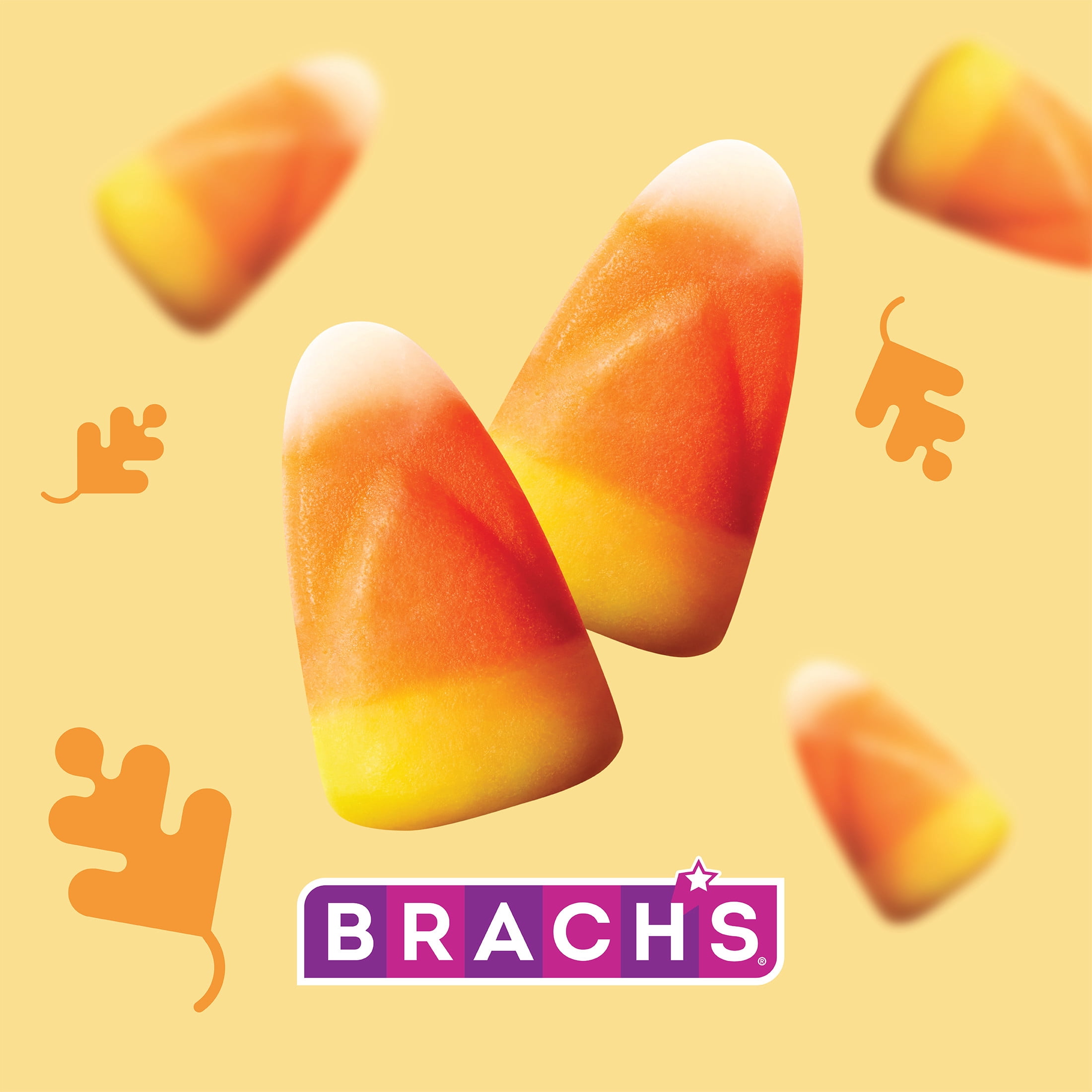 (2 pack) Brach's Classic Candy Corn, Halloween Candy, Classic Fall Treats, 11 Ounce Bag