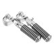 thumbnail image 1 of unbranded 2Ud Motorbike Foot Rest Plated Silver De Aleación De Aluminio Plegable Con Superficie Antideslizante, 1 of 8