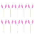 thumbnail image 3 of Jiyike Rabbit Ear Cupcake Toppers: Bunny Ear Cake Topper Cupcake Picks Dessert Insert 30pcs for Spring Birthday Party Decoration, 3 of 10