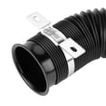 thumbnail image 4 of Dingln 76mm De 3 Pulgadas De Admisión De Aire Frío Del Coche Universal Tubo De Entrada De Conductos Flexibles Tubo De La Manguera Kit Negro, 4 of 8