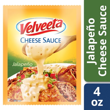 Velveeta Jalapeno Cheese Sauce, 4 oz Pouch - Walmart.com