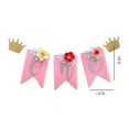 thumbnail image 4 of Baby Girls 1st Birthday Party Highchair Banner Summer Flower One High Chair Bunting Garland Baby Shower Decoration, 4 of 7
