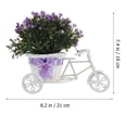 thumbnail image 2 of QUMIIRITY Con Planta Artificial Morada Para Mesas Y Espacios Interiores, 2 of 6