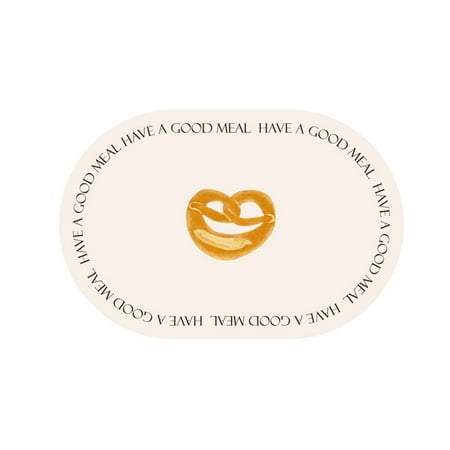 

Food Mat Heat Insulation Pad PU Leather Material Easy to Clean for Kitchen Table Room Decoration