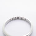 thumbnail image 6 of Pre-Owned Cartier Damour Ring, Pt950 Platinum, Size 52, Ladies', 6 of 10