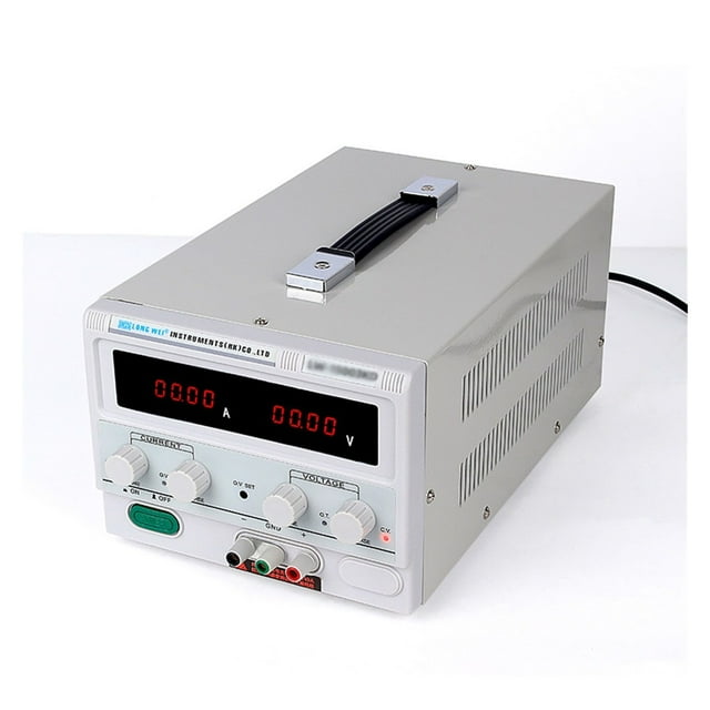 15V 60A Professional DC Power Supply 4Digits Bench LAb Precision Adjustable Power Source Fine Regulation AC 110-V 220-V ,Safe Reliable