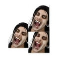 thumbnail image 2 of Retractable Vampire Teeth - Fangs - Costume Accessories - Adult Teen - Red, 2 of 3