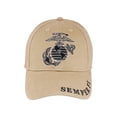 thumbnail image 2 of Trendy Zone 21 USMC Cap | Stylish Marine Corps Hat | Officially Licensed Caps | 100% Cotton | Stylish Baseball Hat Beige, 2 of 4
