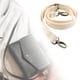 thumbnail image 3 of Correa de repuesto ajustable para bolso de hombro, accesorio DIY, moderno, con hebillas Beige Blanco, 3 of 9