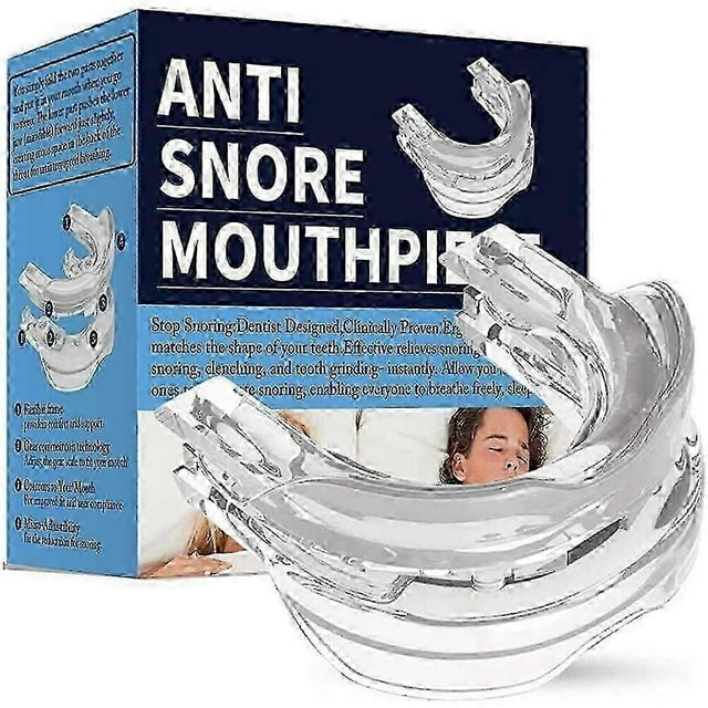 Adjustable Anti Snoring Mouthpiece Guard Anti Snore Sleep Apnea Teeth Grind