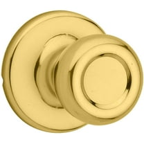 Kwikset 92001-513 Tylo Hall & Closet Knob in Polished Brass