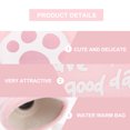 thumbnail image 3 of MasteelfCA Portable Hot Water Bag Winter Warm Water Bag Creative Winter Gift with Cover, 3 of 8