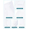 thumbnail image 4 of Boy's 5-Piece Tuxedo Set – White, 16, 4 of 7