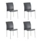 thumbnail image 1 of Juego de 4 Sillas Equipamiento en Muebles polipropileno alta resistencia color gris, 1 of 5