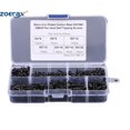 thumbnail image 1 of 500pcs M3/3 Mm De Diámetro Phillips Cabeza De La Sartén Tornillos De Rosca Auto Roscado Kit Surtido De Acero Al Carbono 6 8 10 12 16 18 20 Longitud, 1 of 3