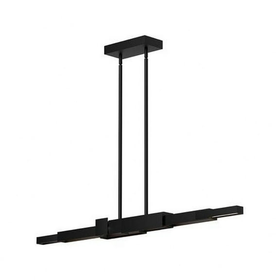 LP29548-BK-Kuzco Lighting-Enzo - 40W LED Linear Pendant-3.25 Inches Tall and 3.13 Inches Wide