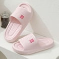 thumbnail image 2 of Lenago Home Slippers for Women Shower Shoes Sandals with Drain Holes Waterproof Quick Dry Bathing Slippers Summer Beach Sandals House Room Slipper, 2 of 10
