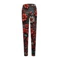 thumbnail image 5 of Jxximdong Leggings for Women Ladies' Slim Fit Floral Slimming Printed Bottom Pants Multicolor XXXL Yoga Pants, 5 of 5